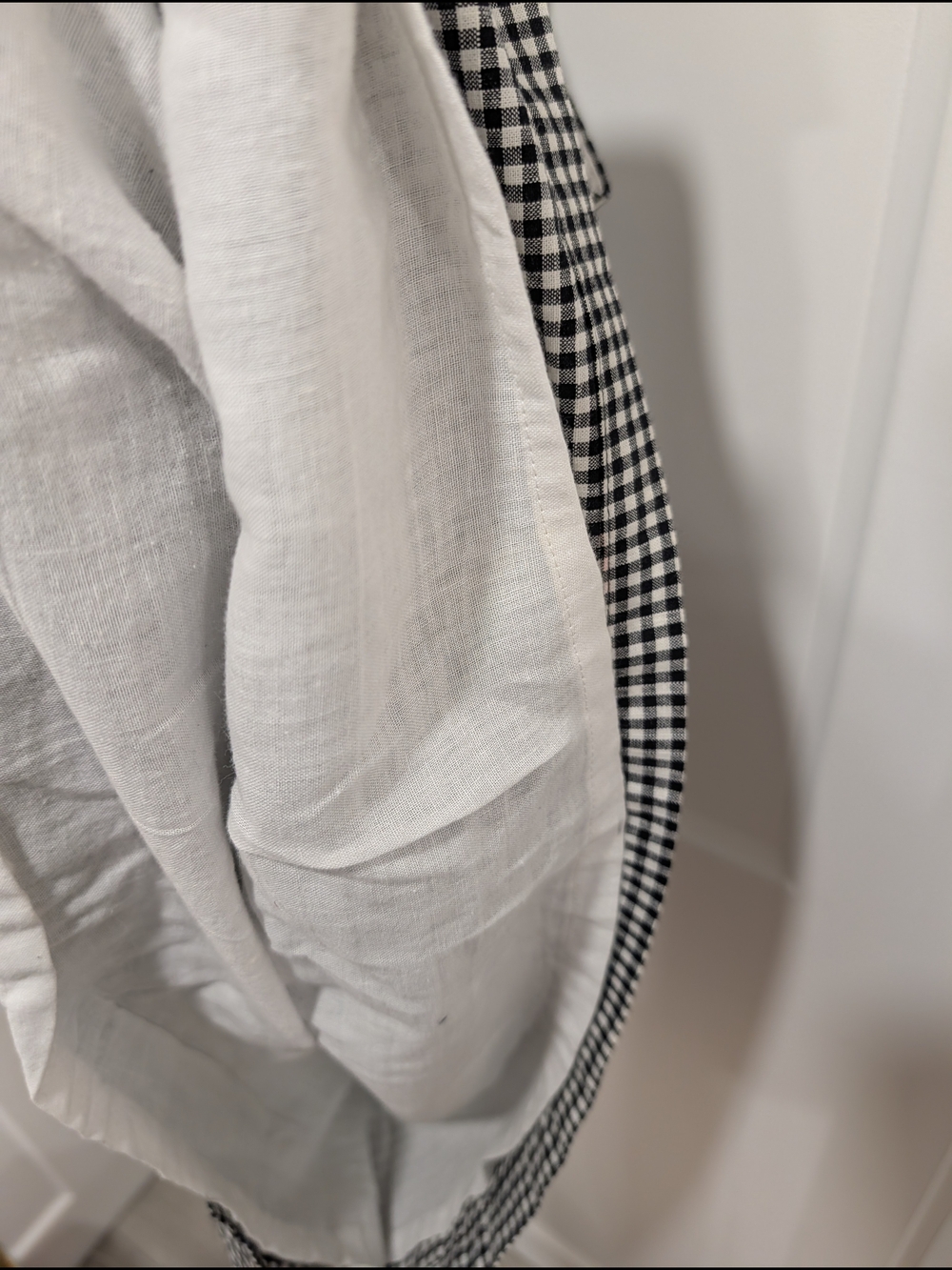 Frank And Oak Gingham Mini Dress 100% Cotton - Picture 7 of 7